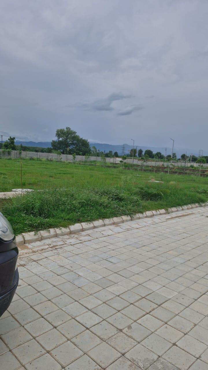 Wide road residential plot